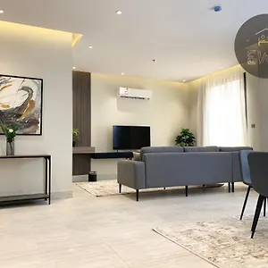 Kease Arid H -8 Luxury Gold Balcony Xz24 شقة الرياض